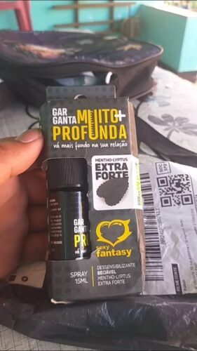 Click to view full screen Garganta Muito Mais Profunda 15ml - Dessensibilizante em Spray Beijável photo review