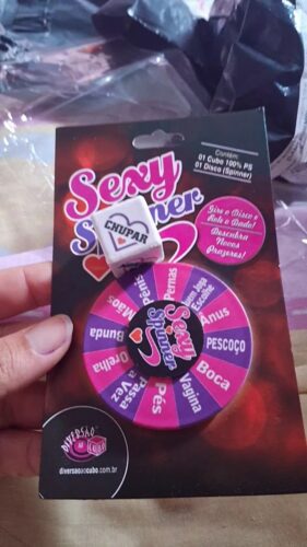 Click to view full screen Jogo de Dado Sexy Spinner com Disco photo review