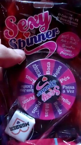 Click to view full screen Jogo de Dado Sexy Spinner com Disco photo review