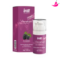 Vibration Power Sabor Amora - Gel Extra Forte Vibra, Aquece e Lubrifica