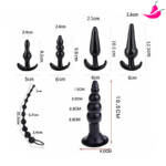 Kit Plug Anal - Diversos Tamanho