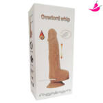 Pênis Realístico com Vai e Vem com Rotação e Controle Remoto