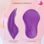Vibrador de Calcinha 10 Modos de Vibração por APP - Appulse