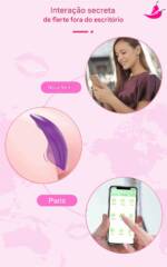 Vibrador de Calcinha 10 Modos de Vibração por APP - Appulse