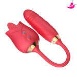 Vibrador de Língua para Ponto G e Clitóris Dose Dupla