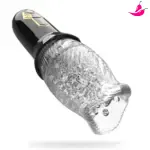 Masturbador Masculino Tornado - Estimulação Rotativa com 5 Níveis e 10 Modos Vibratórios