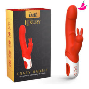 Crazy Rabbit - Vibrador com Parte Clitoriana e Penetrável