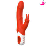 Crazy Rabbit - Vibrador com Parte Clitoriana e Penetrável