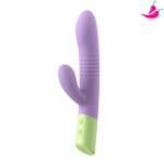 Êxtase Collors - Vibrador com Função de Vai e Vem e Estimulo Clitoriano
