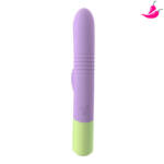 Êxtase Collors - Vibrador com Função de Vai e Vem e Estimulo Clitoriano