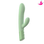 Êxtase - Vibrador com Função de Vai e Vem e Estímulo Clitoriano