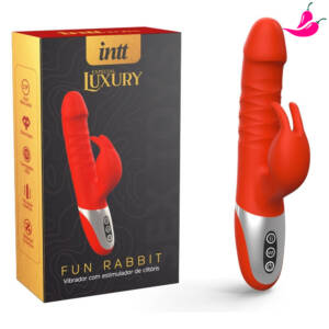 Fun Rabbit - Vibrador com Função e Vai e Vem e Estímulo Clitoriano