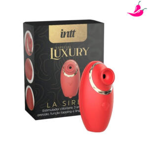 La Sirena Luxury - Vibrador 3 em 1, Língua Estimuladora e Ondas de Pressão