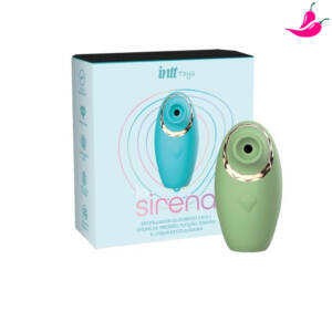 La Sirena - Vibrador 3 Em 1, Língua Estimuladora, Ondas De Pressão E Função Tapping Verde