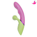 Macetando - Vibrador Penetrável Com Função Tapping e Estimulador De Clitóris