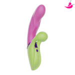 Macetando - Vibrador Penetrável Com Função Tapping e Estimulador De Clitóris