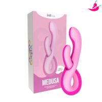 Medusa - Vibrador Flexível 2 Em 1 Com Dupla Estimulação