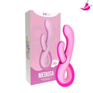 Medusa - Vibrador Flexível 2 Em 1 Com Dupla Estimulação