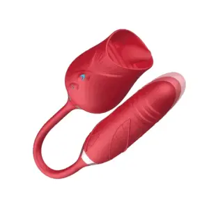 Vibrador de Língua para Ponto G e Clitóris Dose Dupla