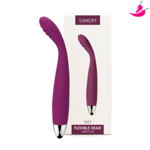 Cici Svakom - Vibrador Flexível com 5 Modos Diferentes de Vibração