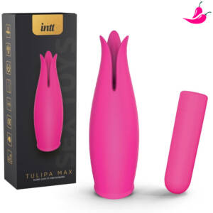 Tulipa Max - Bullet com Capa de Flor e Carregador Usb Magnético