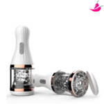 Masturbador Recarregável em Formato de Vagina - Apex Rotate