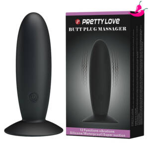 Butt Plug com Vibrador - Pretty Love