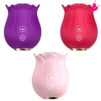 Ruby - Rosa Estimuladora de Clitóris com Pulsação