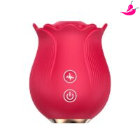 Ruby - Rosa Estimuladora de Clitóris com Pulsação