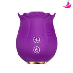 Ruby - Rosa Estimuladora de Clitóris com Pulsação