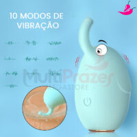 Mini Vibrador em Formato de Elefante - Dumbo Vibe