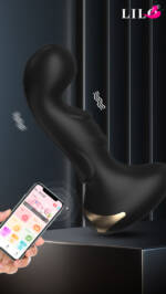 Plug Anal com Controle por App 10 Modos de Vibração - Deep Pulse