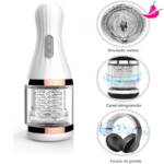 Masturbador Recarregável em Formato de Vagina - Apex Rotate