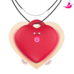 Colar com 10 Modos de Vibração com Pingente Coração – Heartbeat Vibe