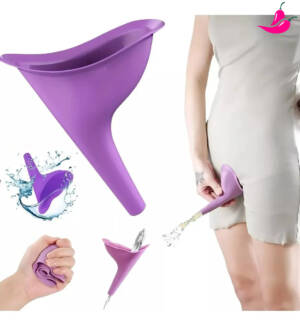 Condutor Urinário Feminino em Silicone - TravelPee