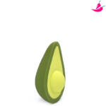 Estimulador Recarregável em Formato de Abacate – Avocado Vibe