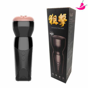 Masturbador Lanterna Recarregável com Voz - EchoGlide