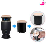 Masturbador Masculino com 6 Modos de Rotação - Solo