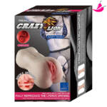 Masturbador Masculino Formato Vagina e Ânus - Lion III