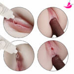 Masturbador Masculino Formato Vagina e Ânus - Lion VII