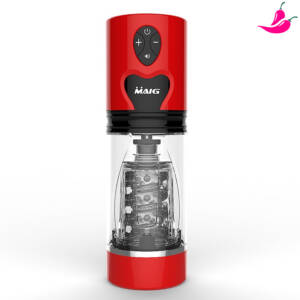 Masturbador Recarregável com Rotação - MAIG M3