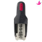 Masturbador Recarregável com Vagina Transparente - VibeVision