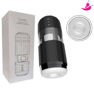 Masturbador Masculino Formato Lanterna - SpinSense