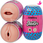 Masturbador Masculino Duplo Boca e Vagina – Lovetoy