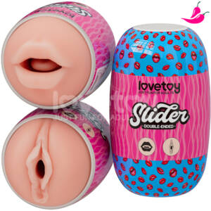 Masturbador Masculino Duplo Boca e Vagina – Lovetoy