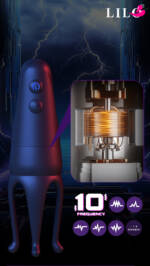 Vibrador Masculino 2 em 1 Polvo Recarregável – Octupus