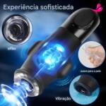 Masturbador Recarregável com Interior Texturizado - AnneSuction
