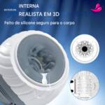 Masturbador Masculino com 10 Modos de Vibração – AquaSens