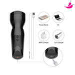 Masturbador Lanterna Recarregável com Voz - EchoGlide