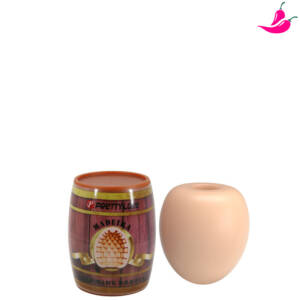 Masturbador Egg com Saliências Internas – Madeira